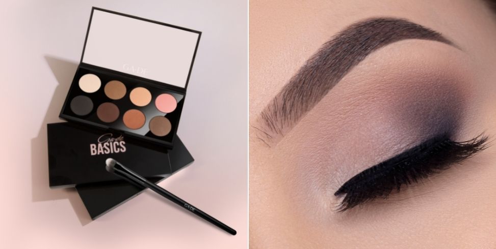 SOFT BROWN DAY TIME SMOKEY EYES