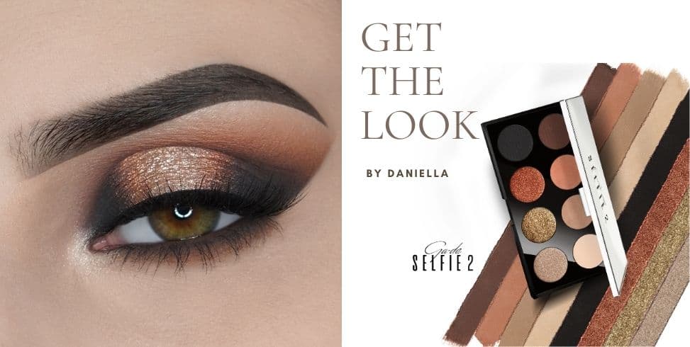 Smoky Yet Sparkly Eye Look