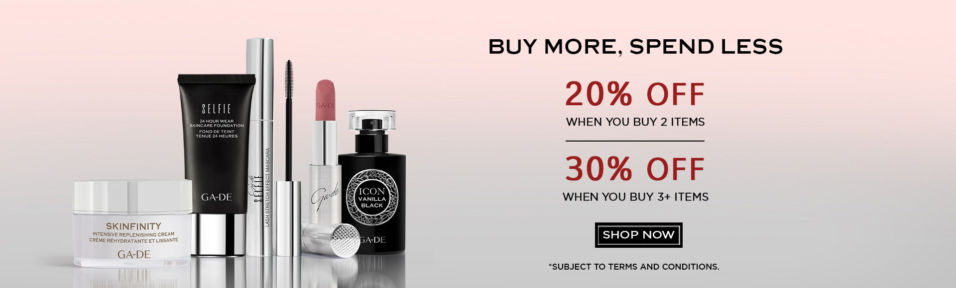 GA-DE Cosmetics | Makeup, Skincare, Fragrances and Beauty Gifts