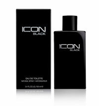 icon black eau de toilette 100 ml package