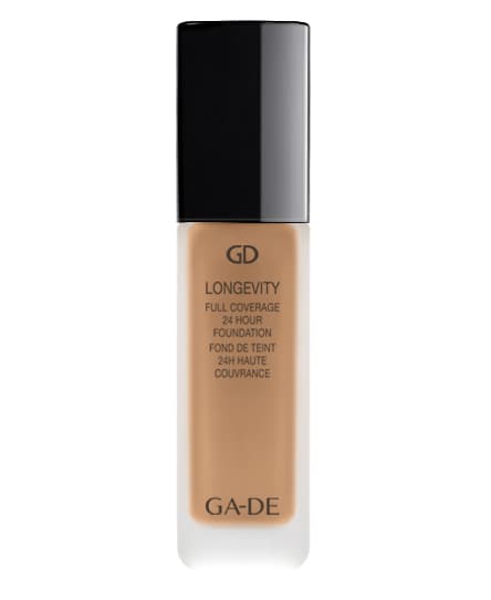 LONGEVITY - Full Coverage 24 Hour Foundation 553 Fair Tan – GA-DE